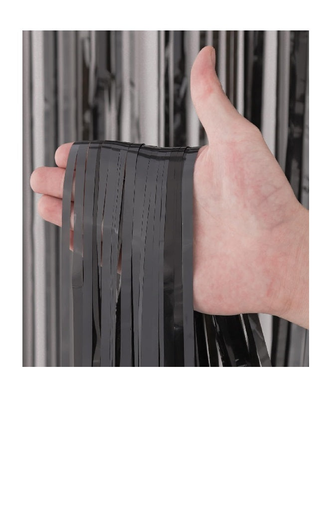 Foil Fringe Curtain Backdrop