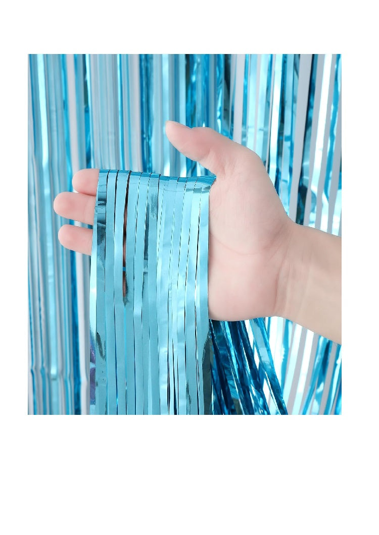 Foil Fringe Curtain Backdrop