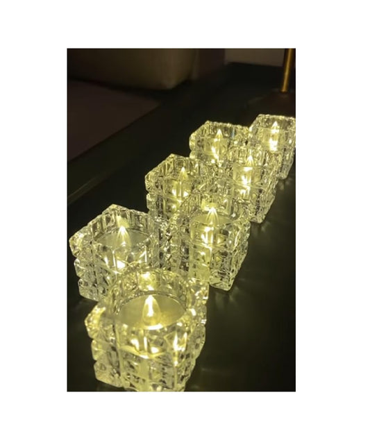 Crystal LED Candles Light
