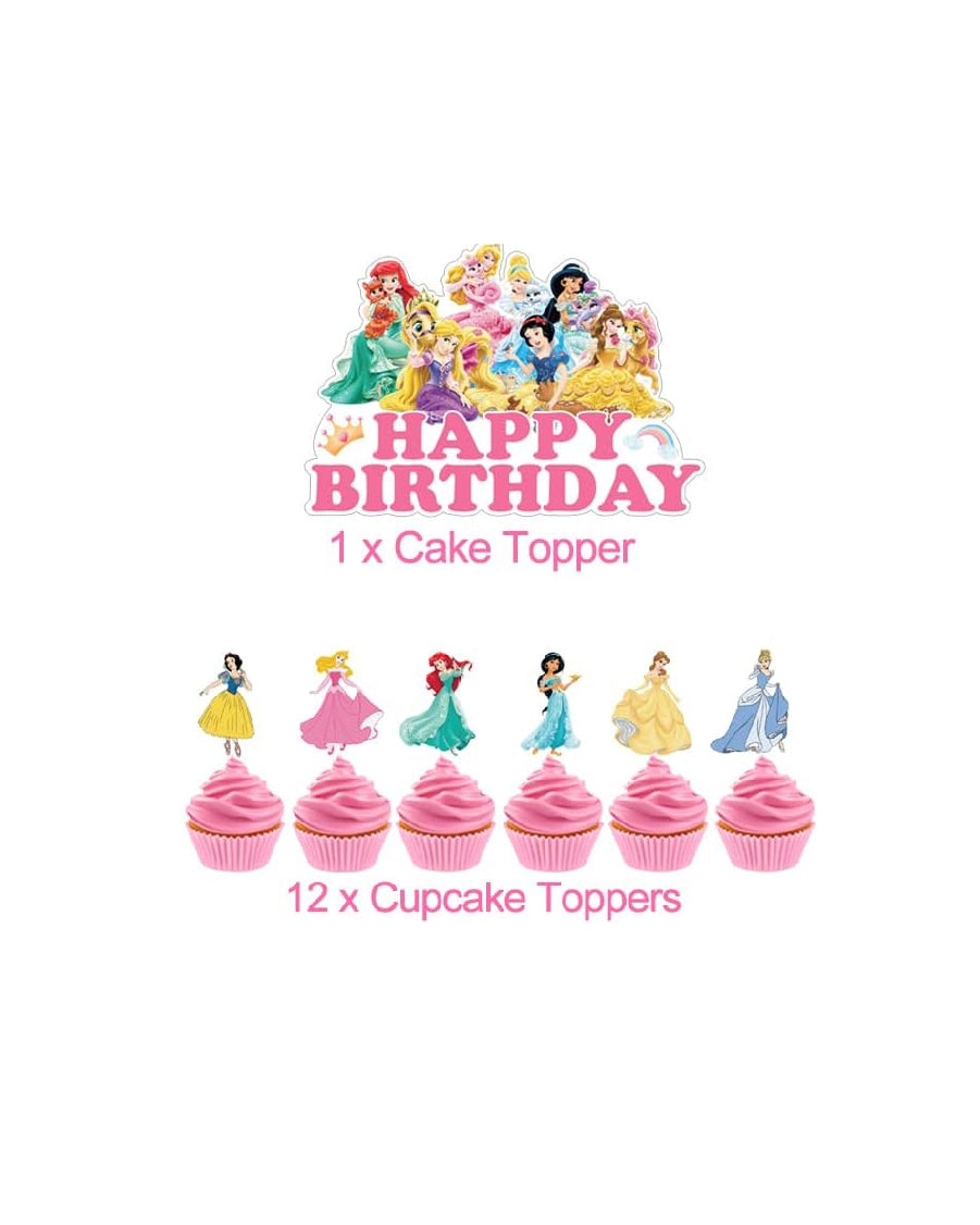 Princesses Toppers Set