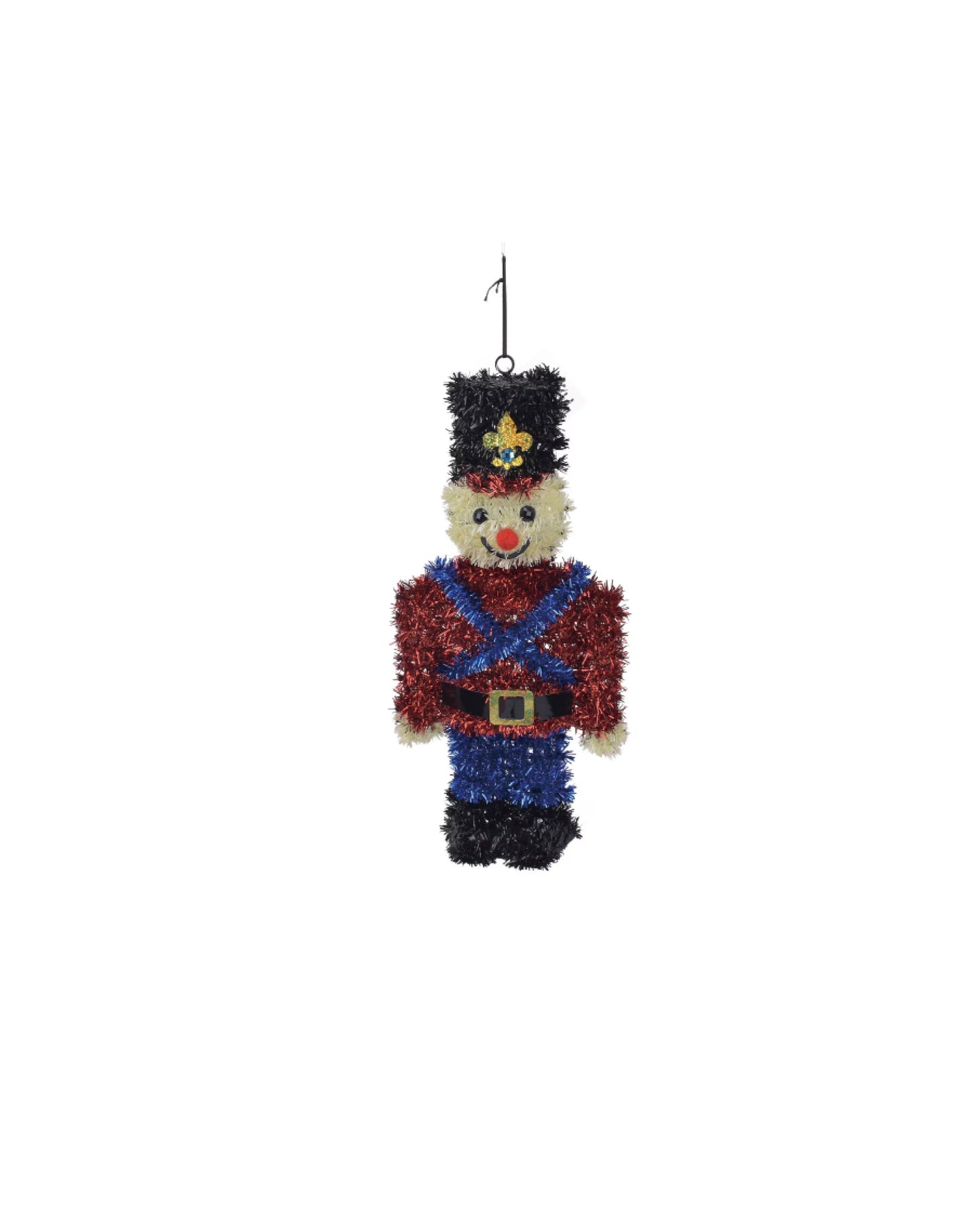 Tinsel Nutcracker Wall Decor