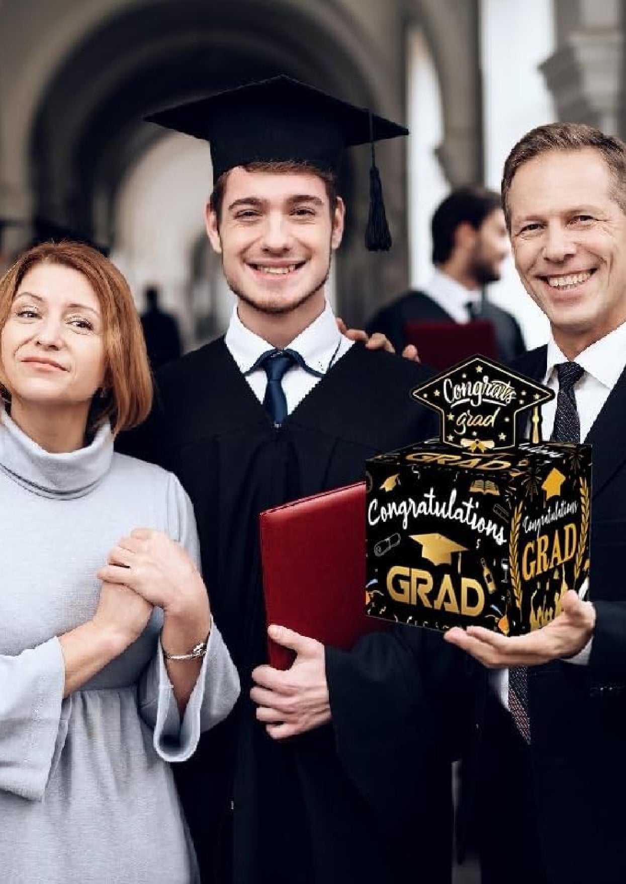 Graduation Money Pull Box for Cash Gift