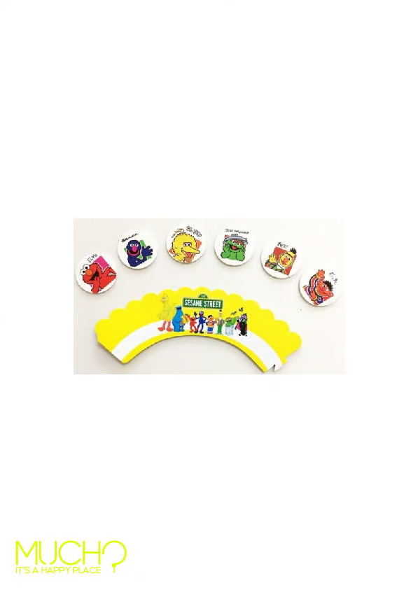 Sesame Street Cupcake Wrappers