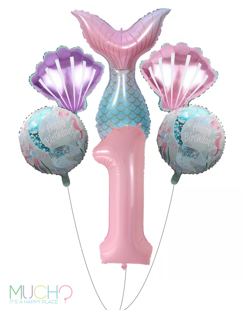 Mermaid Balloons Bunch