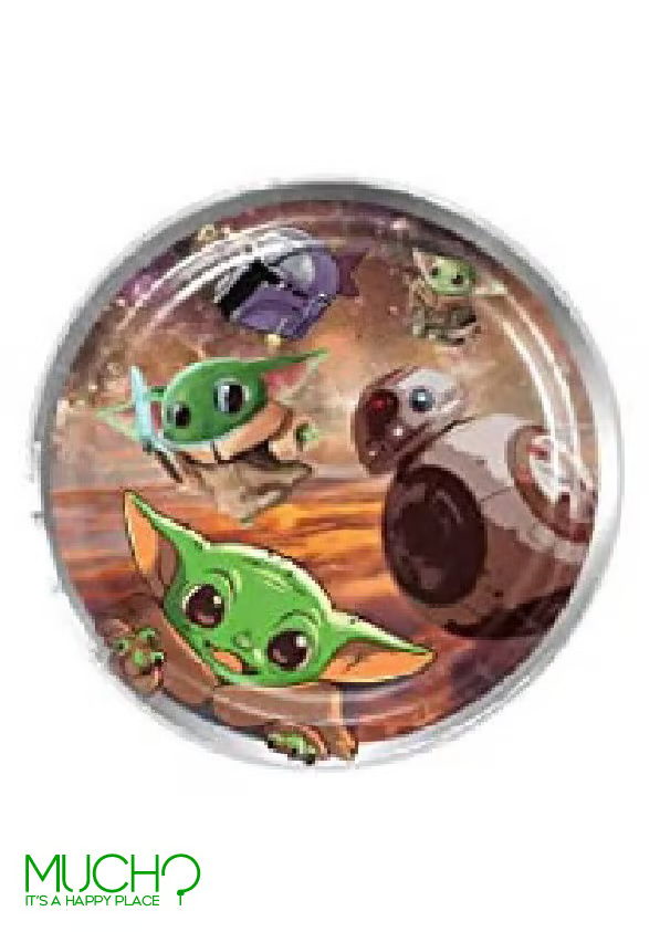 Baby Yoda 9 Inch Plates