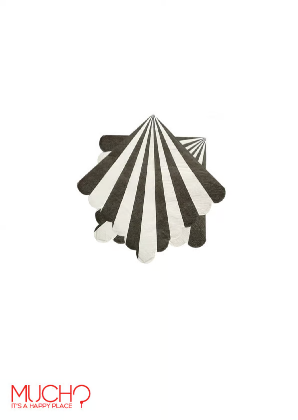 Black and White Napkins