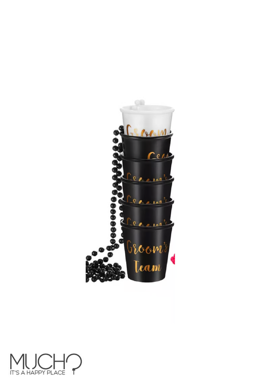Groom Shots Cups Pack