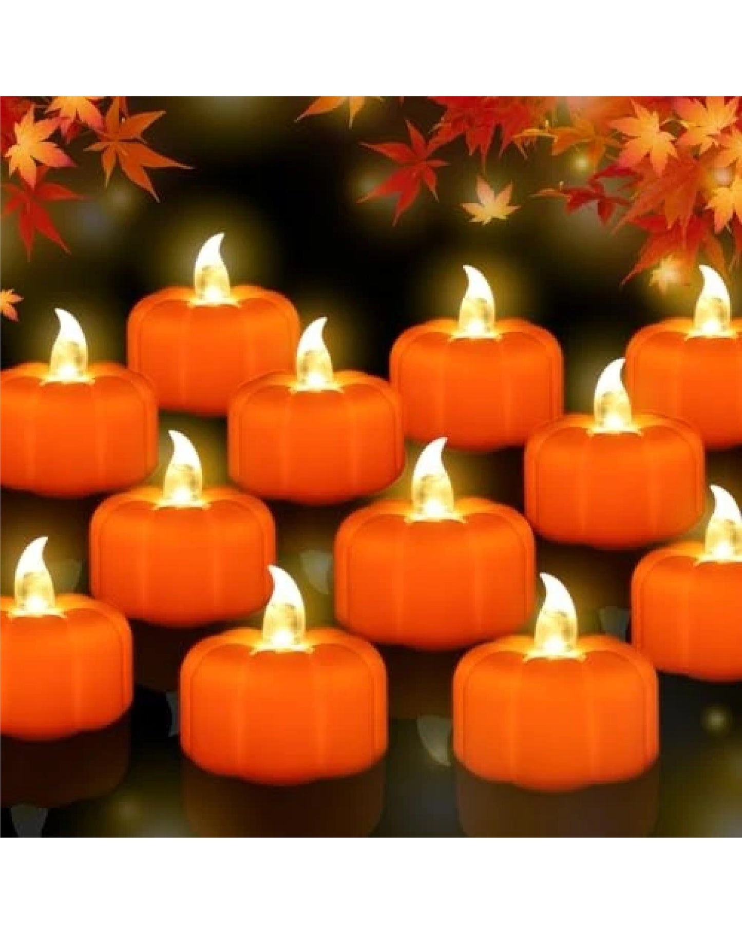 Pumpkin Candle (1 Pc)