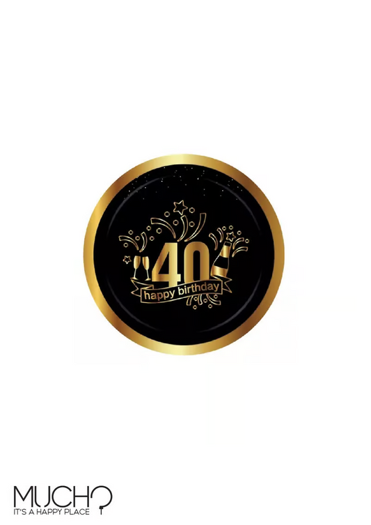 40 طبق عيد ميلاد 7 بوصة