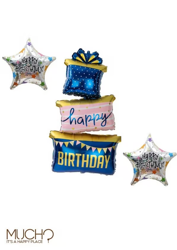 Happy Birthday Balloons Bunch