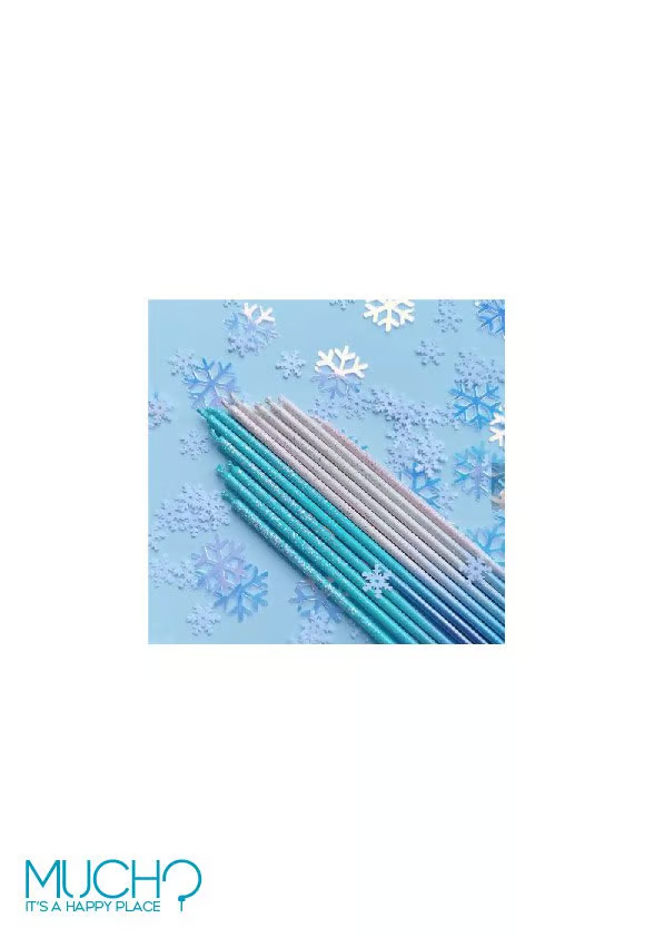 Metallic Gradient Candles