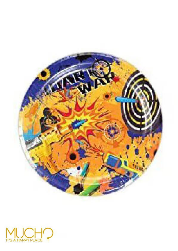 Dart War 9 Inch Plates