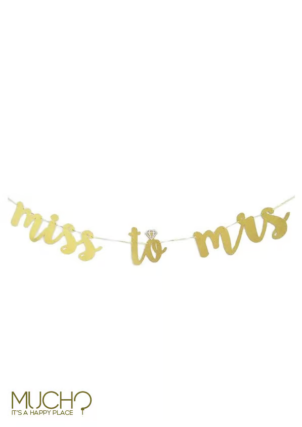 Miss To Mrs Banner