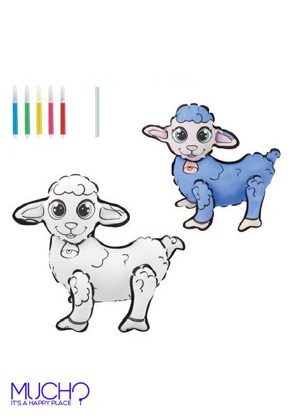 Sheep DIY Coloring Balloon