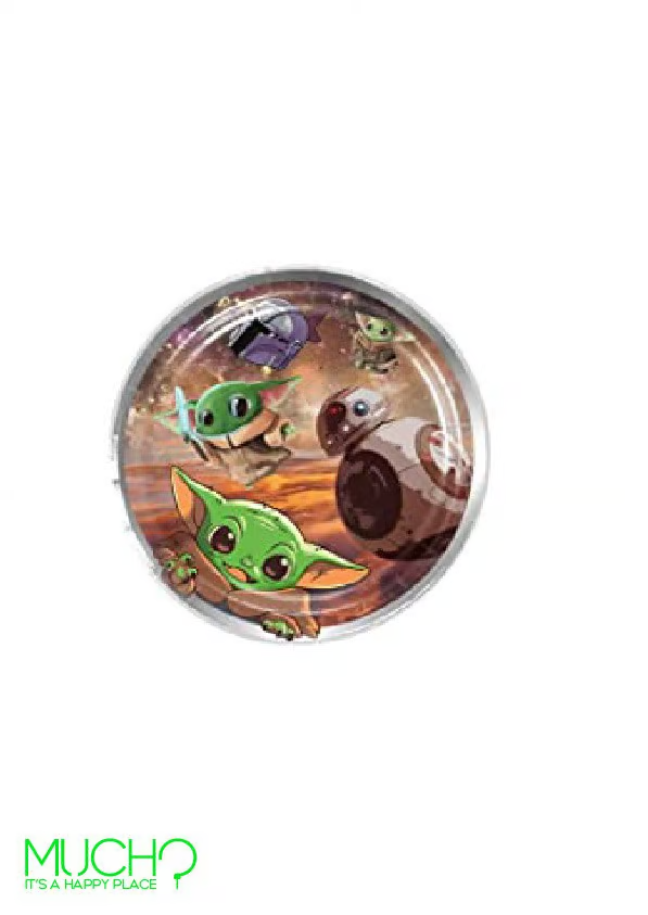 Baby Yoda 7 Inch Plates
