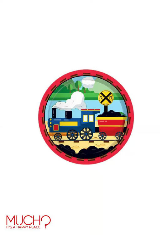 Train 7 Inch Plates