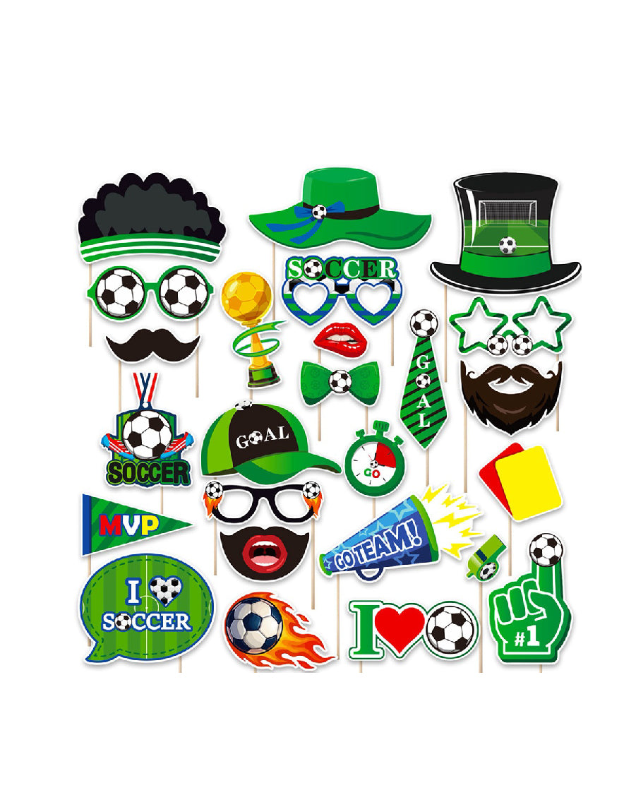 Football Photobooth Props