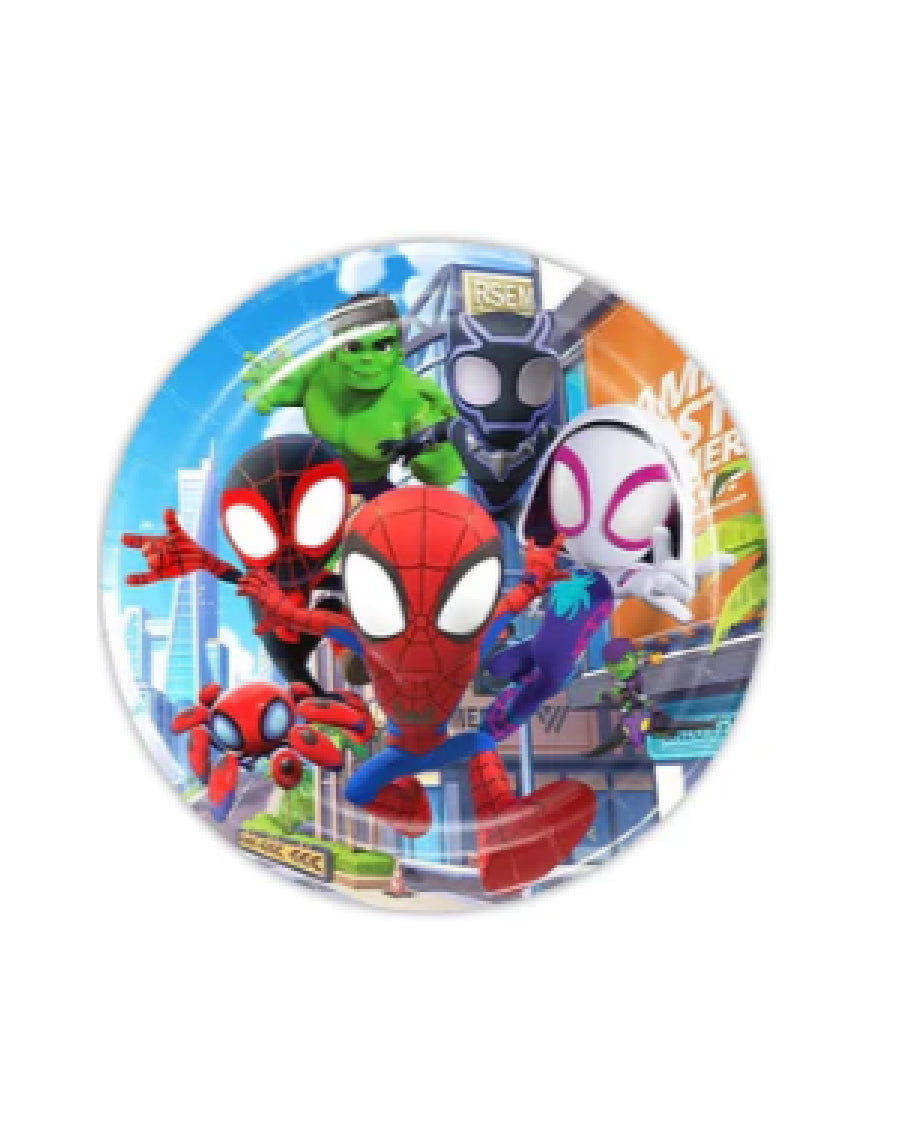 Spidey 9IN Plate