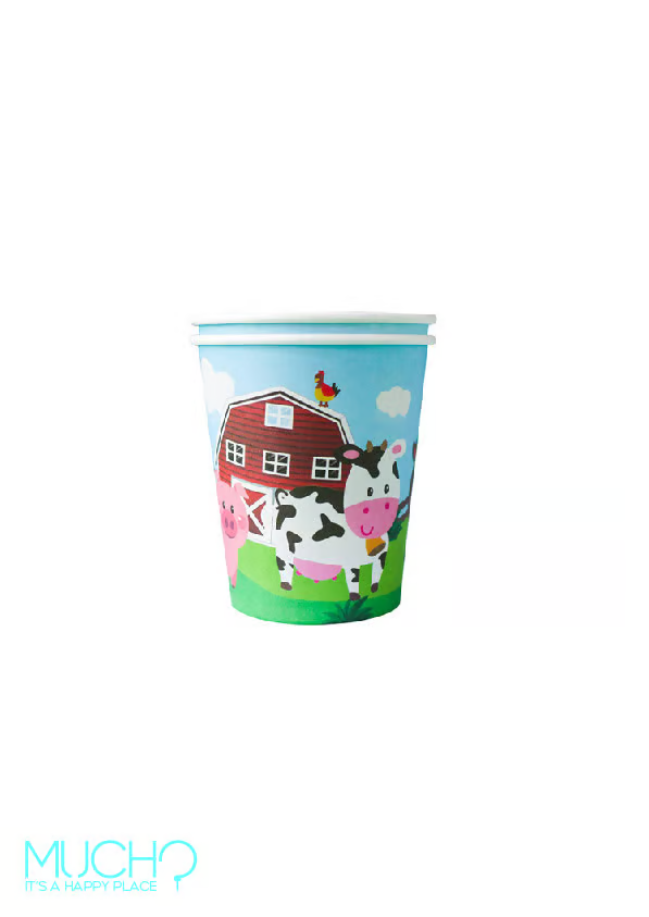 Farm Animals Cups