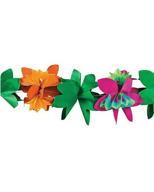 Colorful Floral Paper Decoration