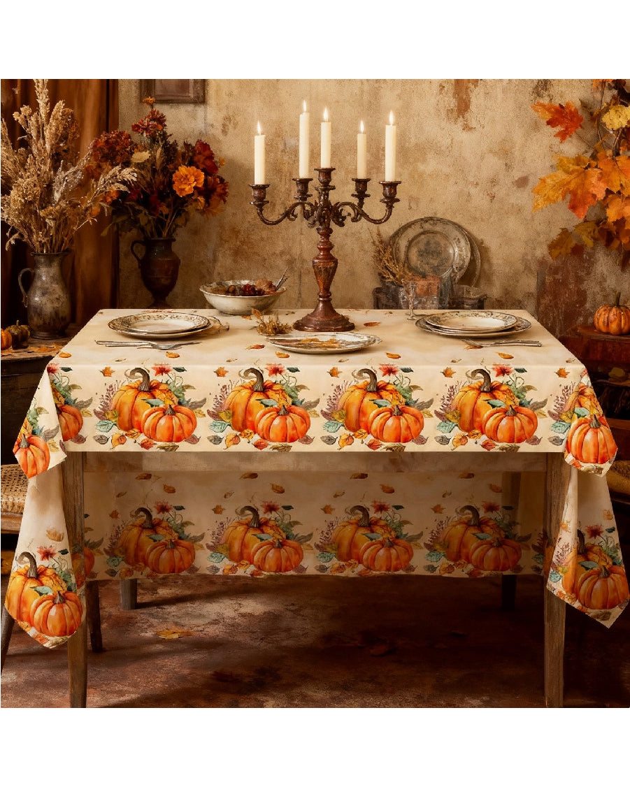 Pumpkin Table Cover