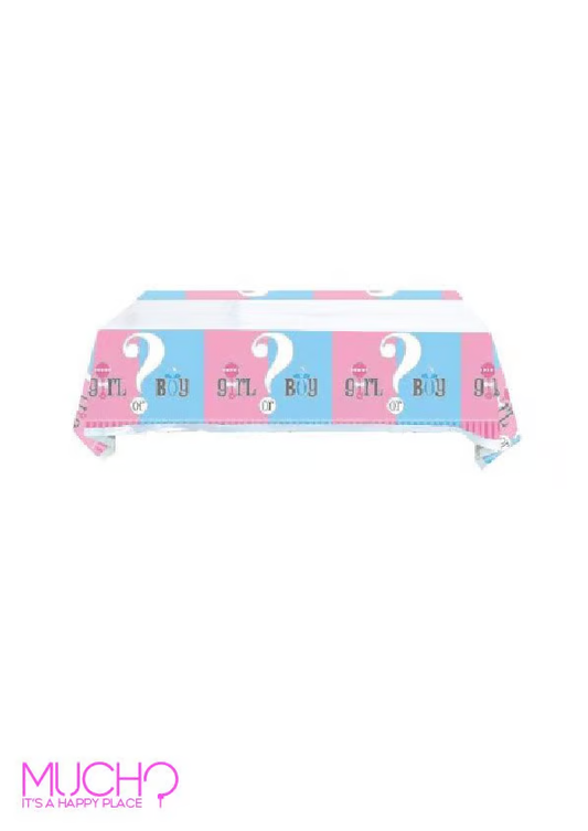 Gender Reveal Table Cover