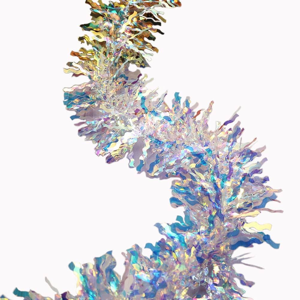 Iridescent Film Wavy Tinsel