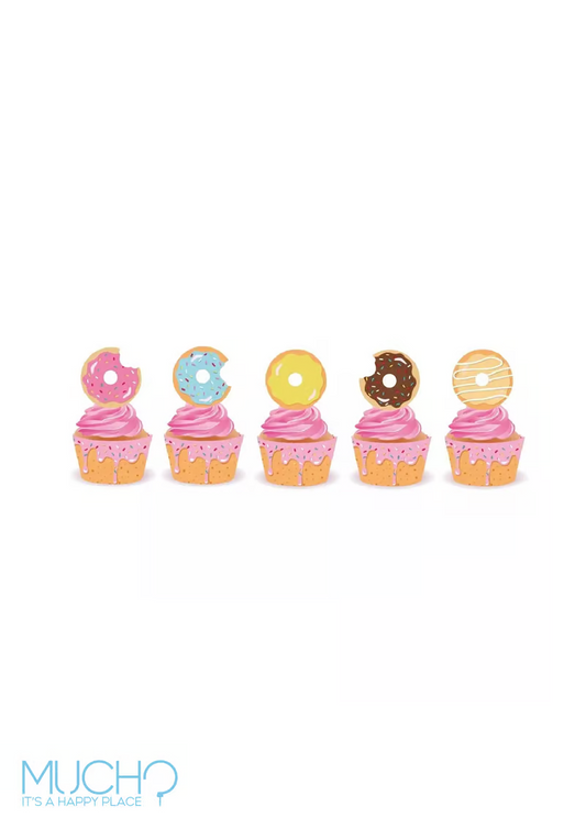 Donut Cupcake Topper & Wrapper