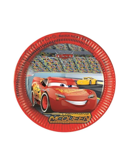 Mcqueen 9 inch Plates