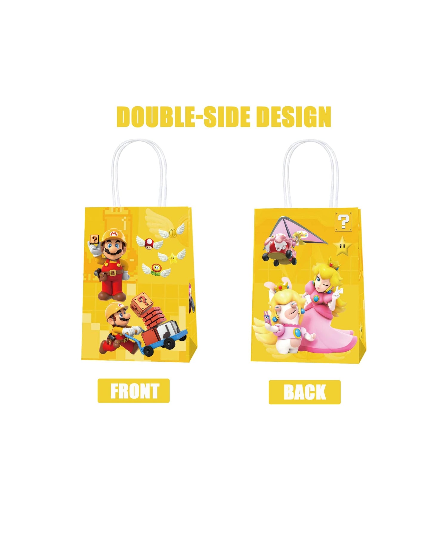 Mario Giveaway Bags (Pack of 12)