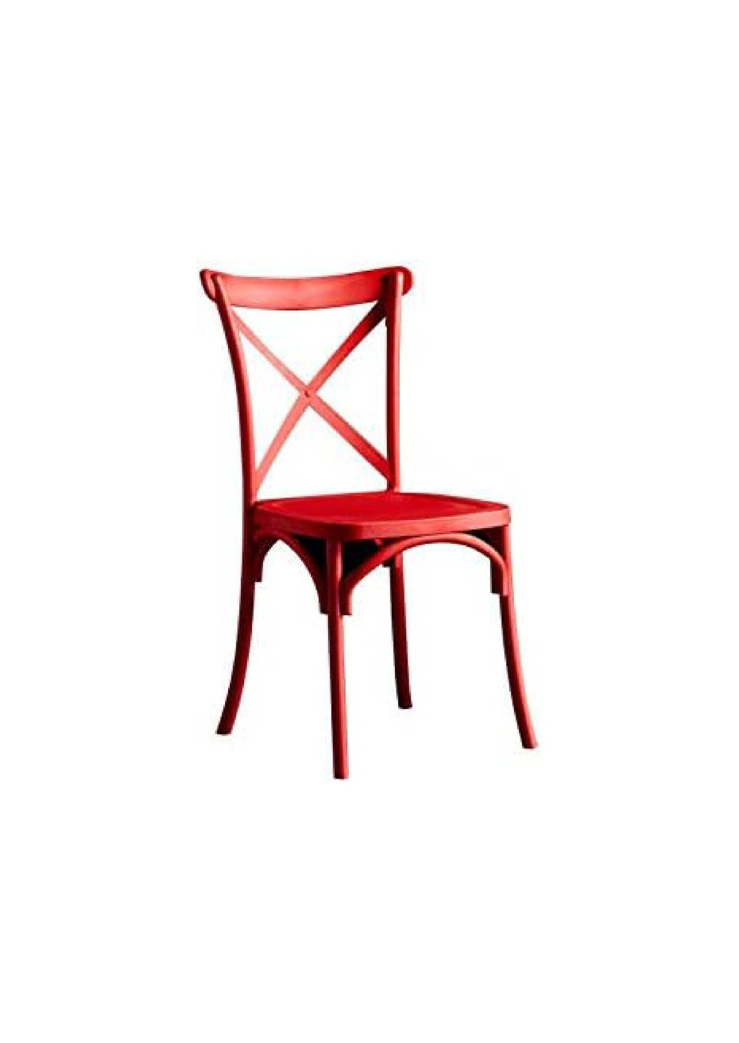 Black Kids Cross Chair (Rental)