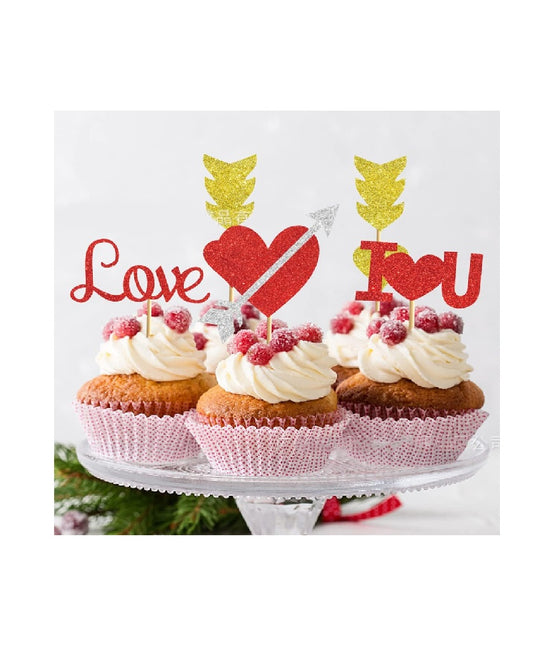 Love Cupcake Toppers