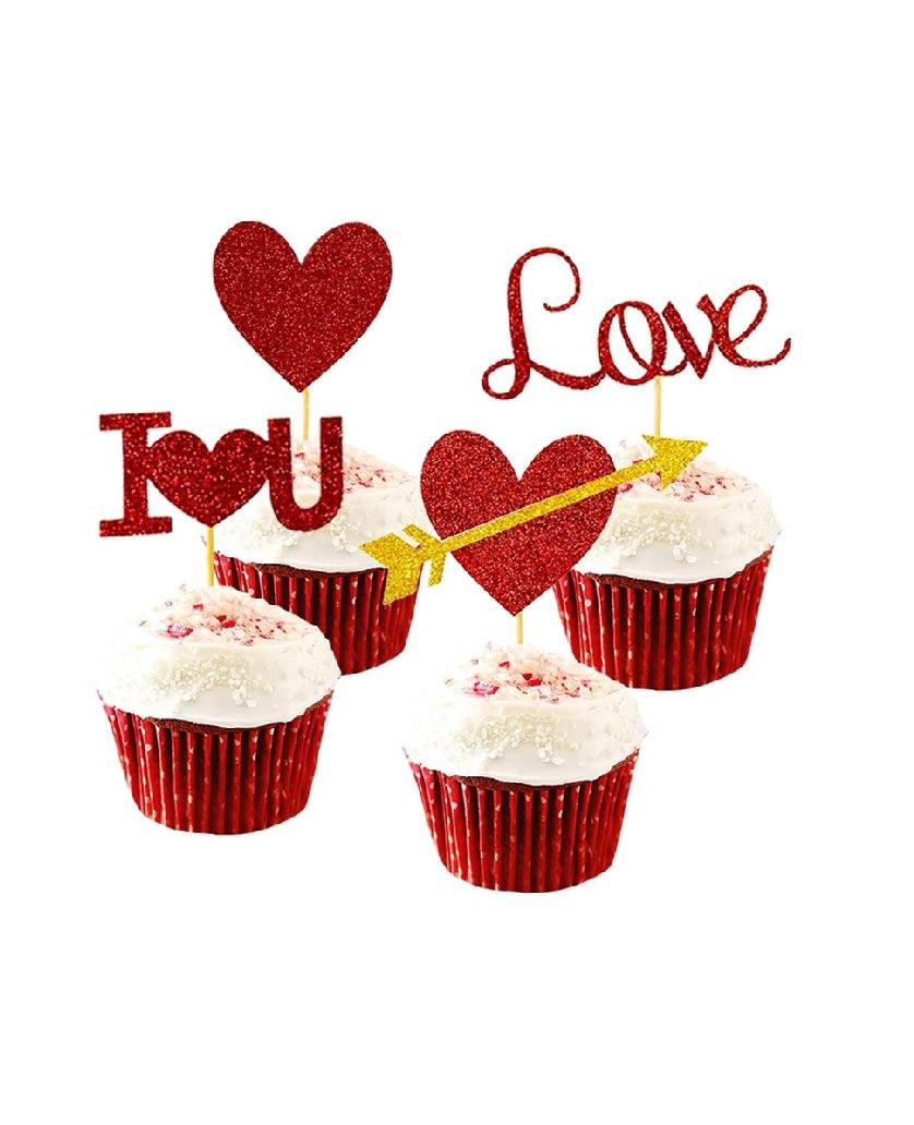 Love Cupcake Toppers