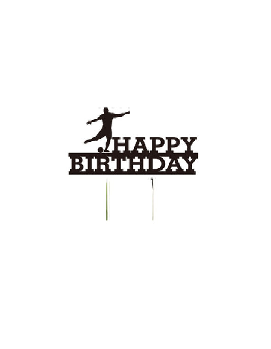 Football Cake Topper