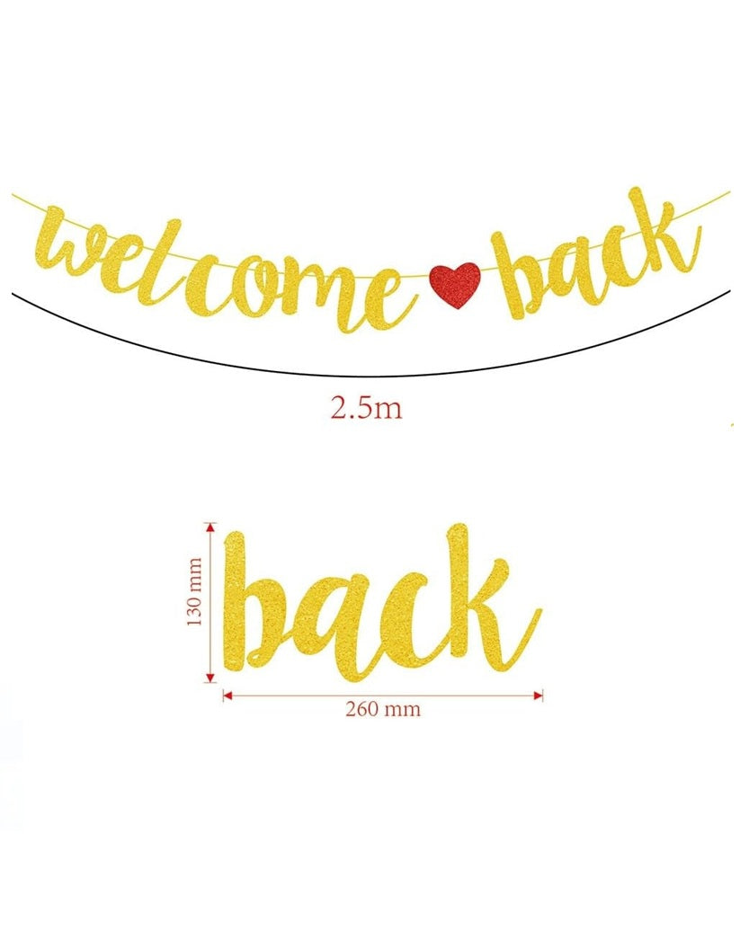 Welcome Back Banner