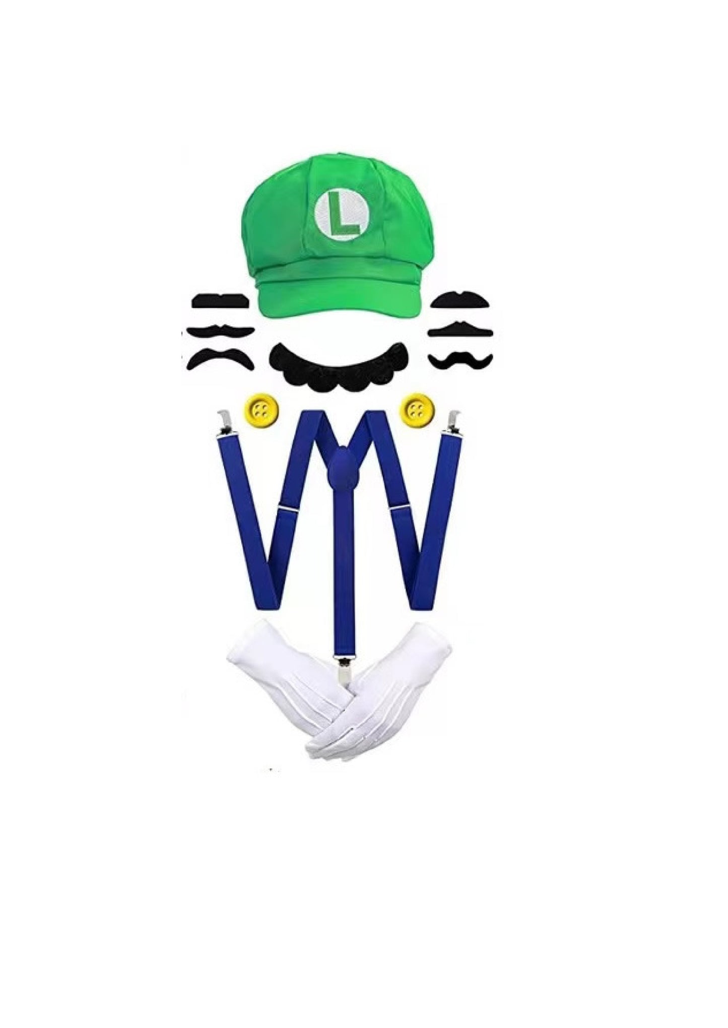 Luigi Accessories Set