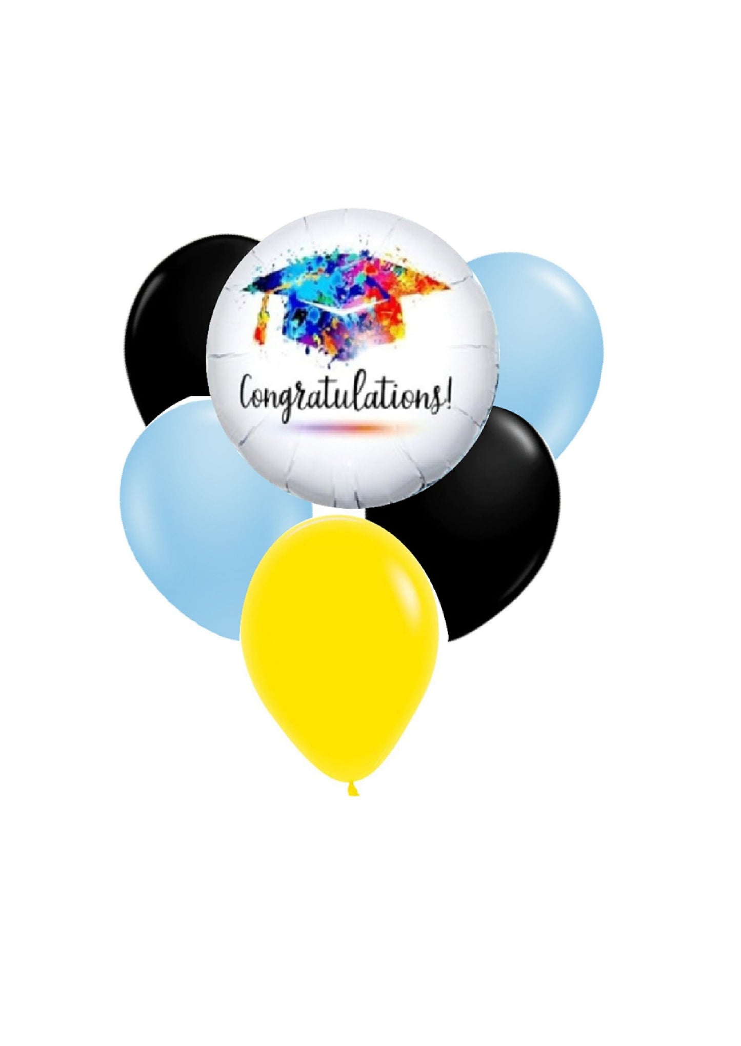 Graduation Balloons Bunch