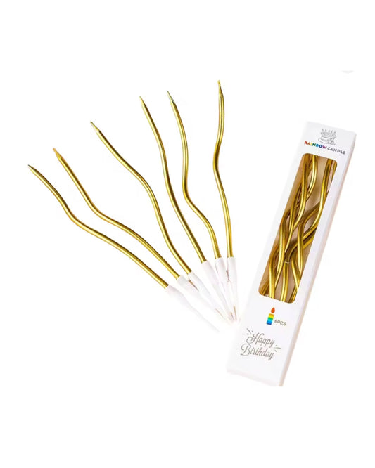 Twisted Metallic Candles