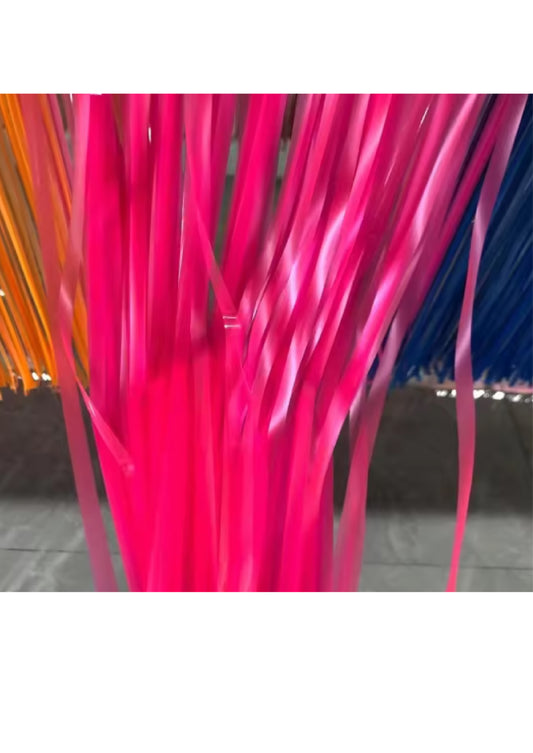 Neon Foil Fringe
