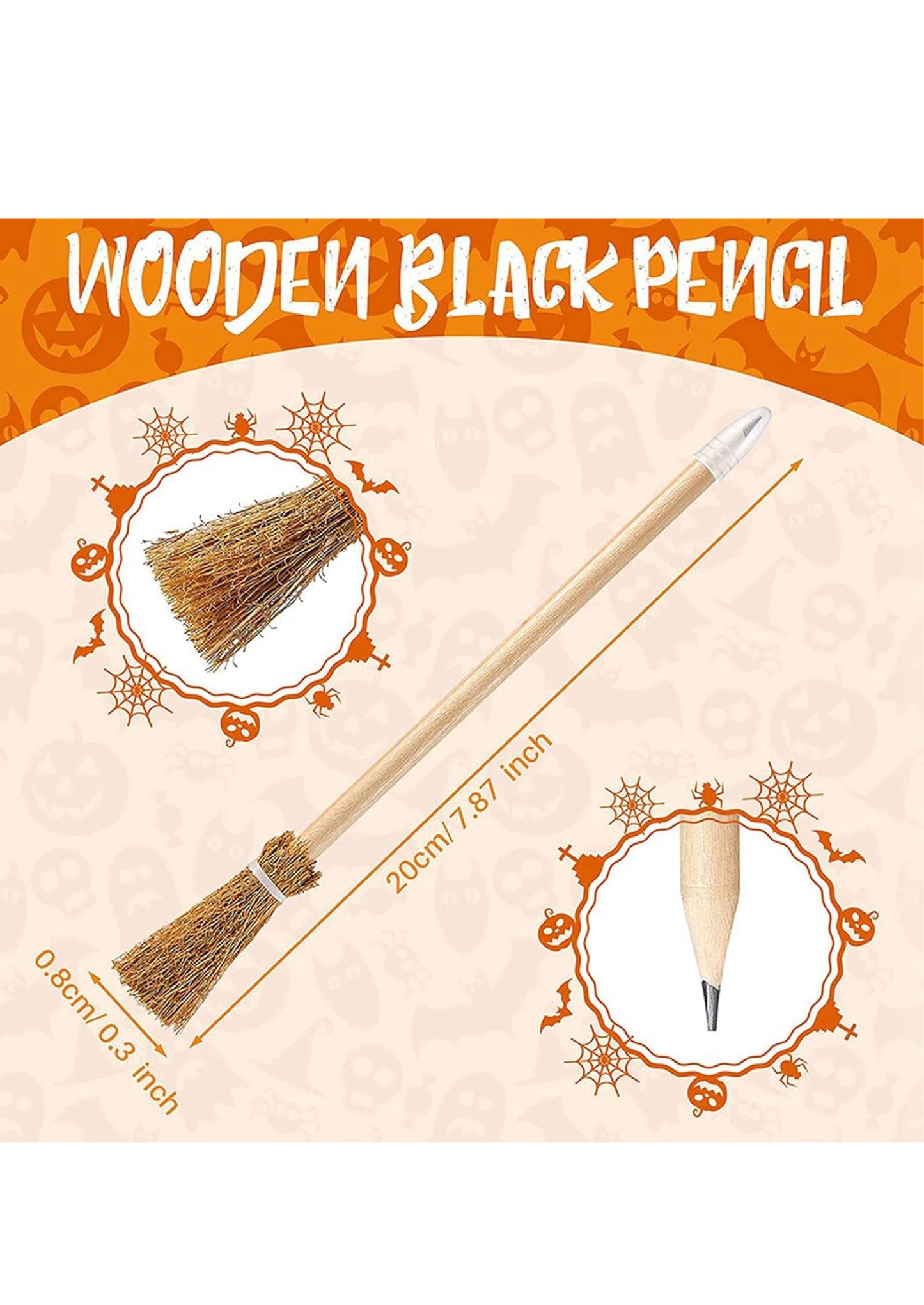 Broom Pencils (1 Pc)