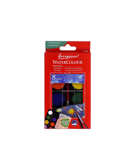 Water Color (Pack of 8 Colors)