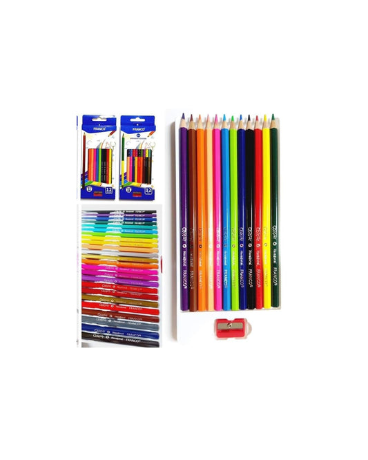 Coloring Pencils (Pack of 12 Colors)