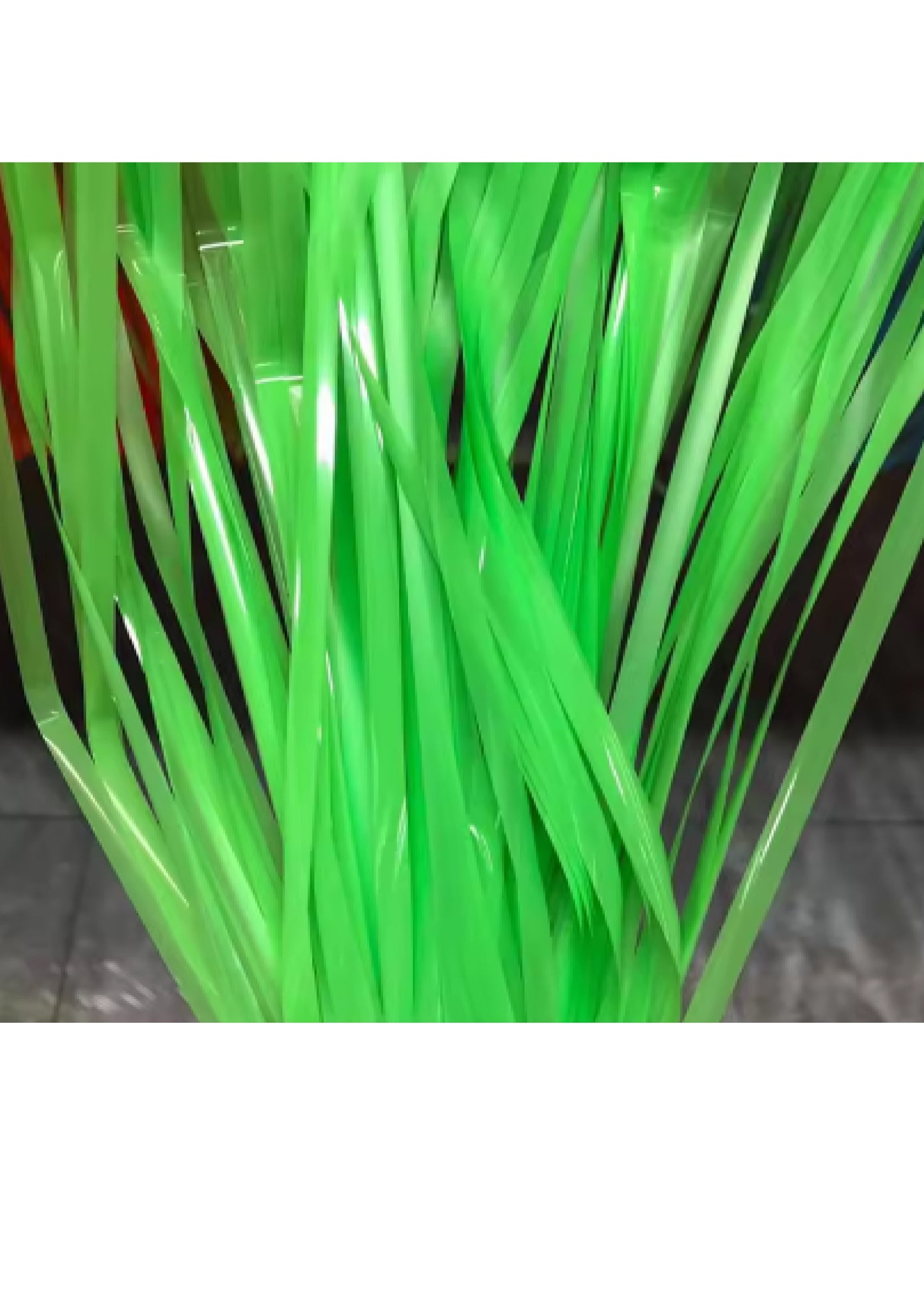 Neon Foil Fringe