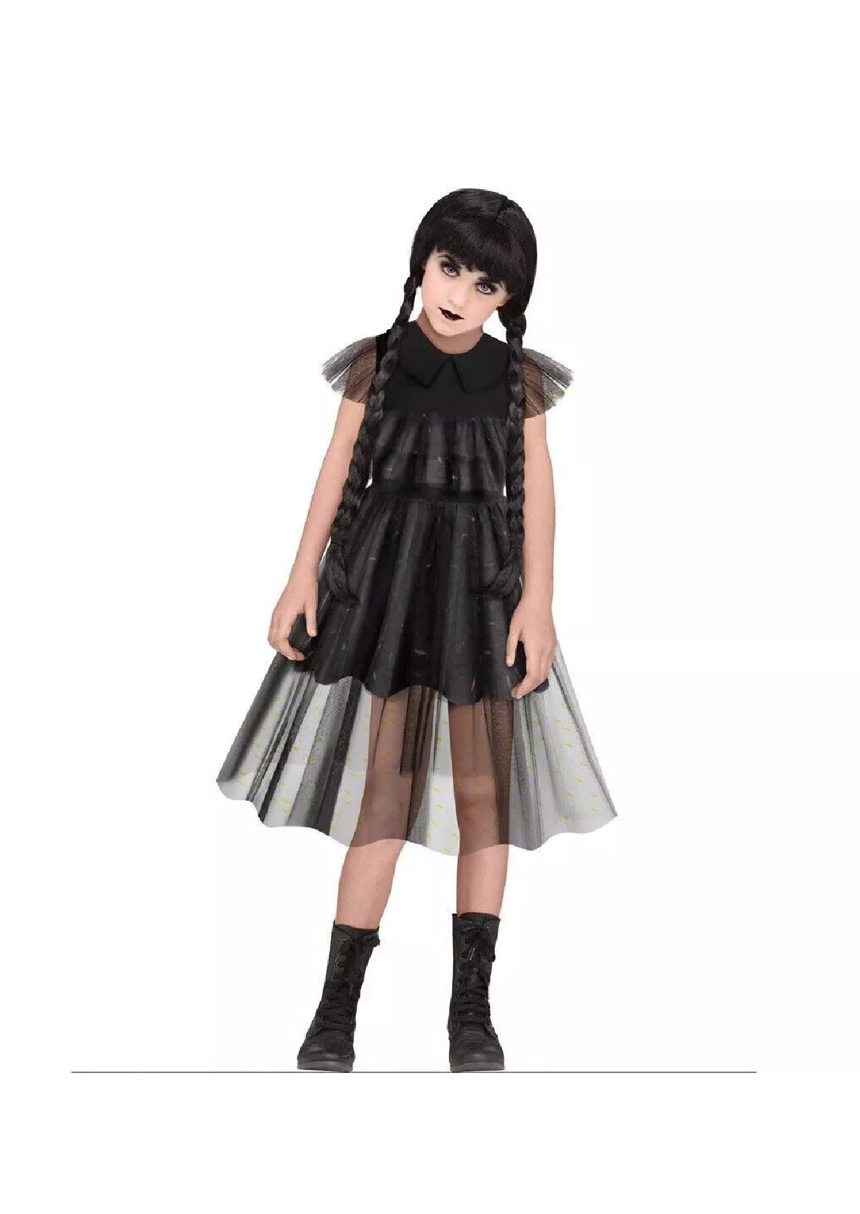 Wednesday Girls Costume