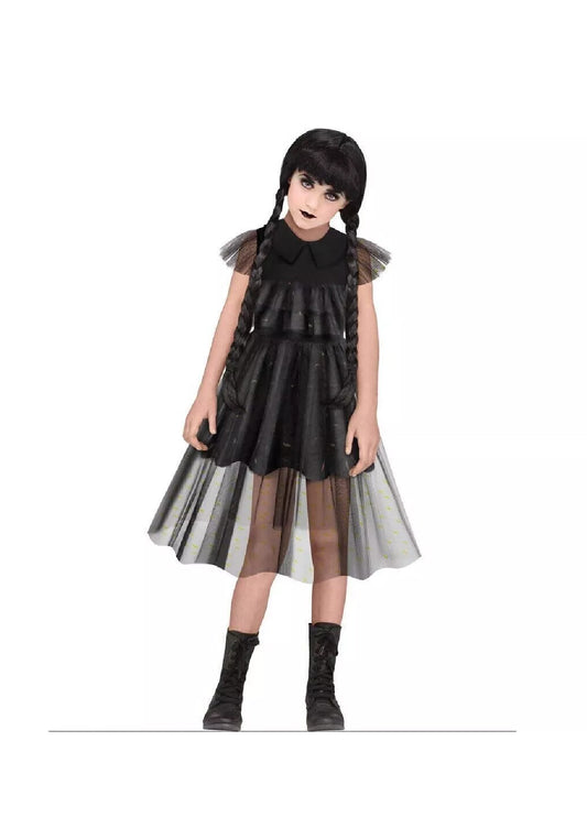 Wednesday Girls Costume