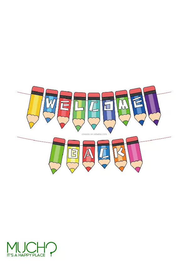 Welcome Back Banner