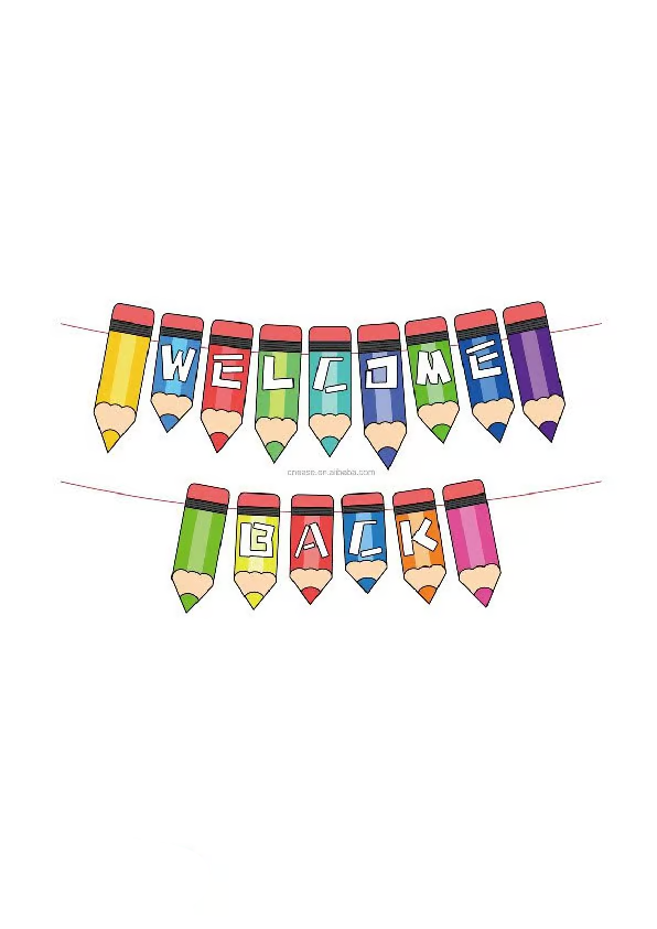 Welcome Back Banner