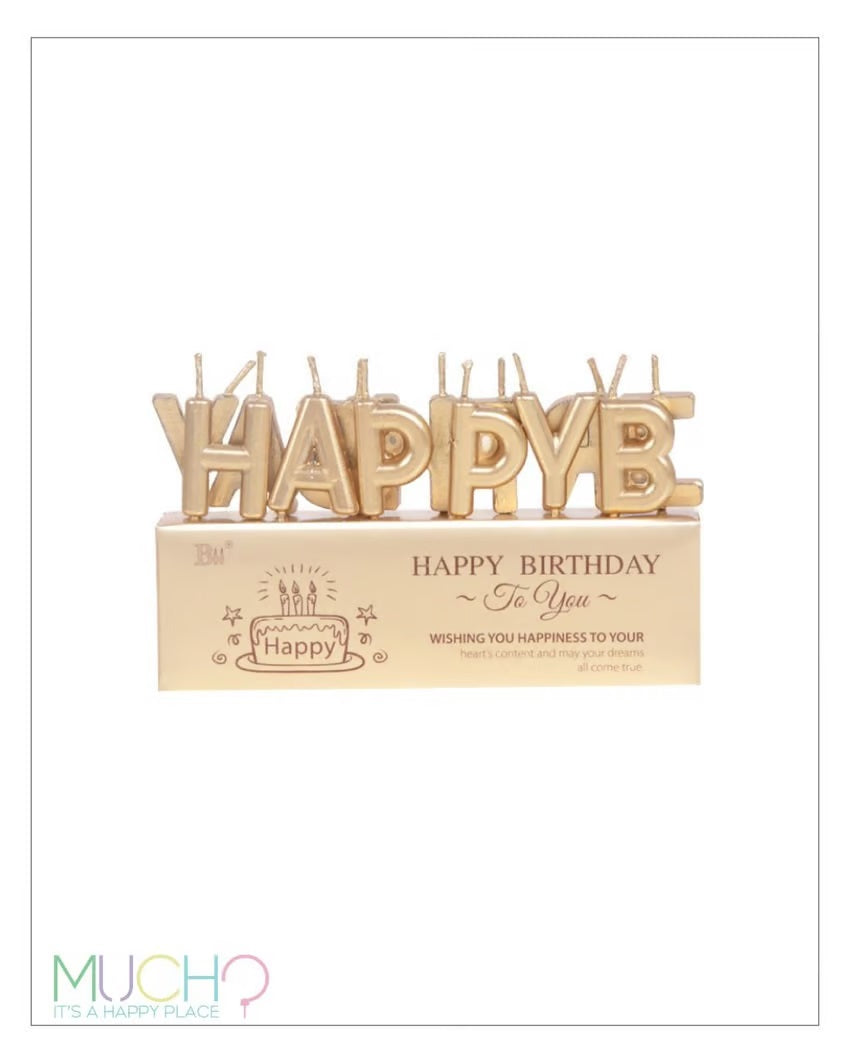 Happy Birthday Candles