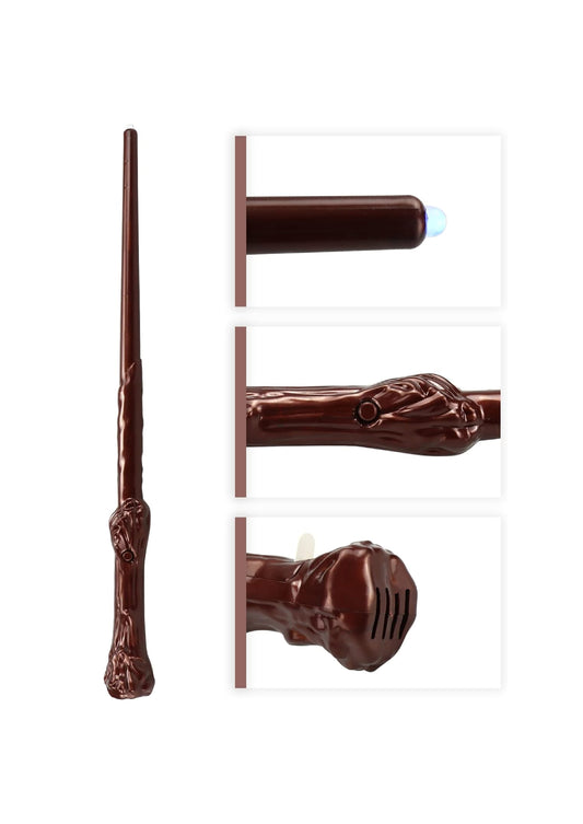 Light Up Magic Wizard Wands Sound Illuminating Toy Wand