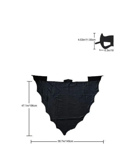 Bat Cape/Mask Set